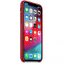 Originalna Apple kožna futrola za iPhone XS - crvena