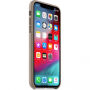 Originalna Apple kožna futrola za iPhone XS - nijansa dima