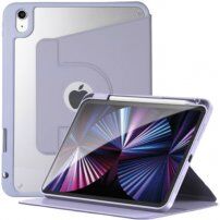 Okretna 360° futrola sa prostorom za Apple Pencil za iPad mini 6 / mini 7 - Ljubičasto