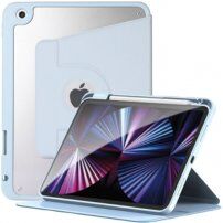 Okretna 360° futrola sa prostorom za Apple Pencil za iPad 10,2" (2019-2021) - plavo