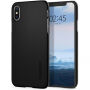 Spigen Thin Fit maskica za iPhone XS / X - crna