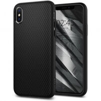 Spigen Liquid Air maskica za iPhone XS / X - crna