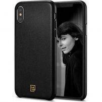 Spigen La Manon Câlin maskica za Apple iPhone XS / X - crna