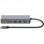 BELKIN 6u1 hub 4K HDMI / USB-C PD 3.0 / 2x USB-A 3.0 / RJ45 / SD čitač sa konektorom USB-C za iPad / MacBook - srebrni