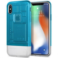 Spigen Classic C1 futrola za Apple iPhone X - plava