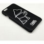 Karl Lagerfeld Head Punk futrola za iPhone 6 / 6S - crna