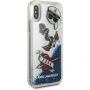 Karl Lagerfeld Karl Captain Carl Liquid Glitter futrola za iPhone X - plava
