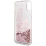 Karl Lagerfeld Peek a Boo Glitter futrola za iPhone X - zlatna