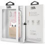 Karl Lagerfeld Peek a Boo Glitter futrola za iPhone X - zlatna