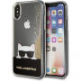 Karl Lagerfeld Choupette Sunglass futrola za iPhone X - zlatna
