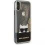 Karl Lagerfeld Choupette Sunglass futrola za iPhone X - zlatna