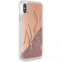 Karl Lagerfeld Signature futrola za iPhone X - Ružičasta