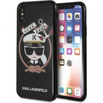 Karl Lagerfeld Karl Sailor futrola za iPhone X - crna