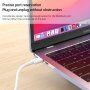 Prozirna mat maska sa stalkom na rasklapanje za MacBook Pro 14" (A2442 / A2779 / A2918 / A2992 / A3112 / A3185 / A3401 / A3434) - plavi