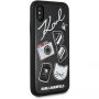 Karl Lagerfeld Pins futrola za iPhone X - crna