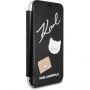 Karl Lagerfeld Pins Book futrola iPhone X - crna
