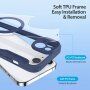 DUX DUCIS Skin X flip futrola sa MagSafe za iPhone 14 - tamno plavo