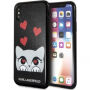 Karl Lagerfeld Original faceplate futrola za iPhone X - crna