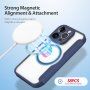 DUX DUCIS Skin X flip futrola sa MagSafe za iPhone 14 Pro Max - tamno plavo