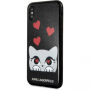 Karl Lagerfeld Original faceplate futrola za iPhone X - crna