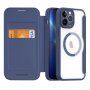 DUX DUCIS Skin X flip futrola sa MagSafe za iPhone 13 Pro Max - tamno plavo
