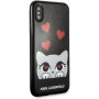 Karl Lagerfeld Original faceplate futrola za iPhone X - crna