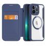 DUX DUCIS Skin X flip futrola sa MagSafe za iPhone 13 Pro - tamno plavo