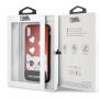 Karl Lagerfeld Original faceplate futrola za iPhone X - crvena