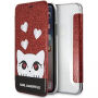 Karl Lagerfeld Valentines Choupette Book futrola za iPhone X - crvena