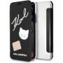 Karl Lagerfeld Pins Book futrola za iPhone 7 / 8 - crna