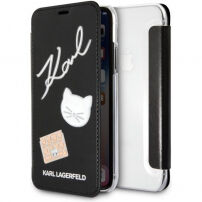 Karl Lagerfeld Pins Book futrola za iPhone 7 / 8 - crna