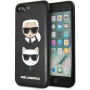 Karl Lagerfeld Karl and Choupette futrola za iPhone 7 Plus / 8 Plus - crna