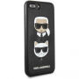 Karl Lagerfeld Karl and Choupette futrola za iPhone 7 Plus / 8 Plus - crna