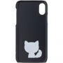 Karl Lagerfeld Graphic K futrola za iPhone X - crna