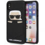 Karl Lagerfeld Sneaky Karl futrola za iPhone X - crna