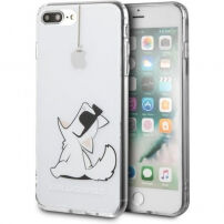 Karl Lagerfeld Choupette Fun-Cord futrola za iPhone 7 Plus / 8 Plus - prozirna