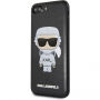 Karl Lagerfeld Space Cosmonaut futrola za iPhone 7 Plus / 8 Plus - crna