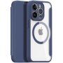 DUX DUCIS Skin X flip futrola sa MagSafe za iPhone 13 Pro - tamno plavo