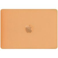 Prozirna mat maska sa stalkom na rasklapanje za MacBook Air 13" (A1932 / A2179 / A2337) - narančasti