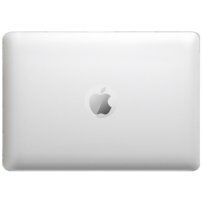 Prozirna mat maska sa stalkom na rasklapanje za MacBook Pro 13" (A2251 / A2289 / A2338) - bijeli