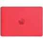 Prozirna mat maska sa stalkom na rasklapanje za MacBook Pro 14" (A2442 / A2779 / A2918 / A2992 / A3112 / A3185 / A3401 / A3434) - crveni