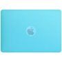 Prozirna mat maska sa stalkom na rasklapanje za MacBook Pro 14" (A2442 / A2779 / A2918 / A2992 / A3112 / A3185 / A3401 / A3434) - plavi