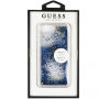 Guess Liquid Glitter maskica za iPhone 7 / 8 - srebrna / plava