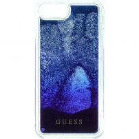 Guess Liquid Glitter maskica za iPhone 7 / 8 - Tamnoplava boja
