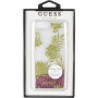 Guess Liquid Glitter maskica za iPhone 7 / 8 - ružičasta s palmom