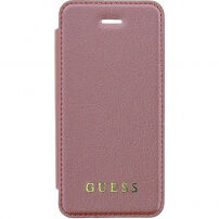 Guess Iridescent Book futrola za iPhone 5 / 5S / SE (2016) - Ružičasta