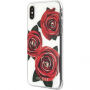 Guess Flower Desire futrola za iPhone X - prozirna