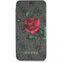 Guess 4G Flower Desire Book futrola za iPhone X - Siva
