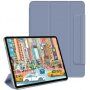 Magnetna futrola sa kopčanjem na magnet za iPad 10,9" (2022) / 11" (2025) - plavo-siva