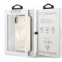 Guess Studs and Sparkle maskica za iPhone X - bež